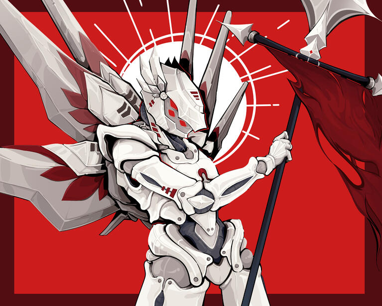 1 character halfbody